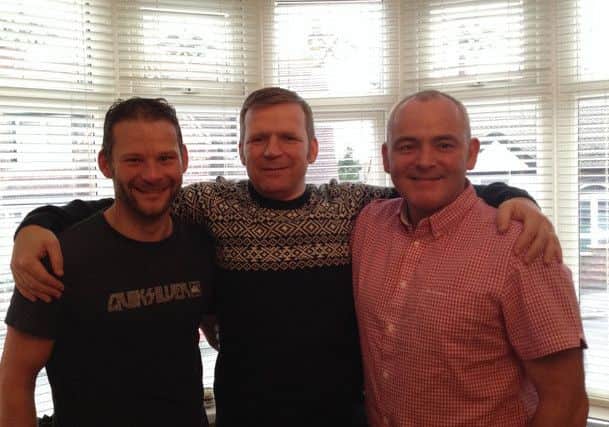 Chris Ball, Dustin Chandler and Lloyd Gillingham to tackle the Isle of Wight challenge.