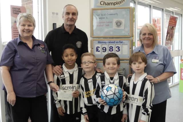 Misterton Juniors FC have been named the Co-op's latest community champions