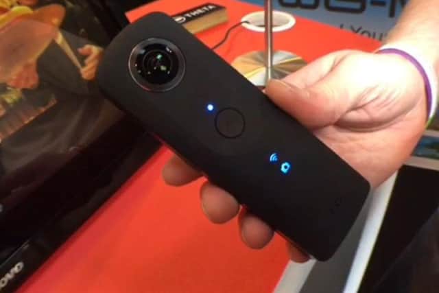 Theta S an incredible360 degree stills and video camera for just 299