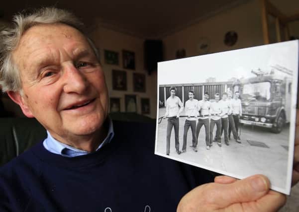 Ray Johnson is one of the oldest retired members of Nottinghamshire Fire and Rescue. Ray is pictured at his home in Nuthall.