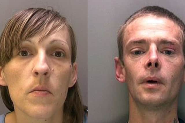 Donna Smith and Alfie Lindop