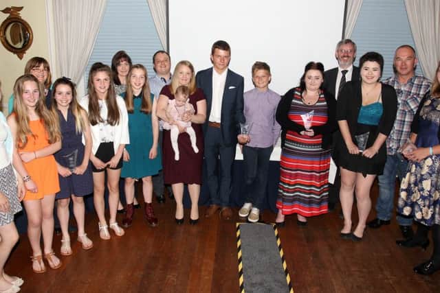 Gainsborough Community Awards 2015 held at Hemswell Court. All the award winners from the night.