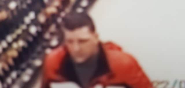 Police want to speak with this man in connectino with a theft from Asda in Retford.
