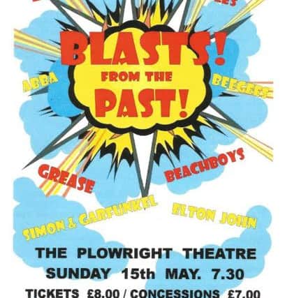 Scunthorpe G&S Society presents Blasts From The Past at the Plowright this month
