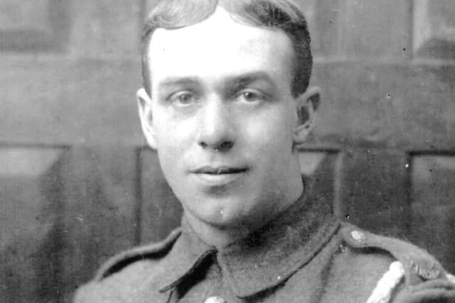 Percy Alvy, of Gainsborough, who was killed at the Battle of the Somme