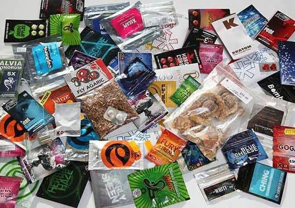 Legal highs come in a range of types and packaging.