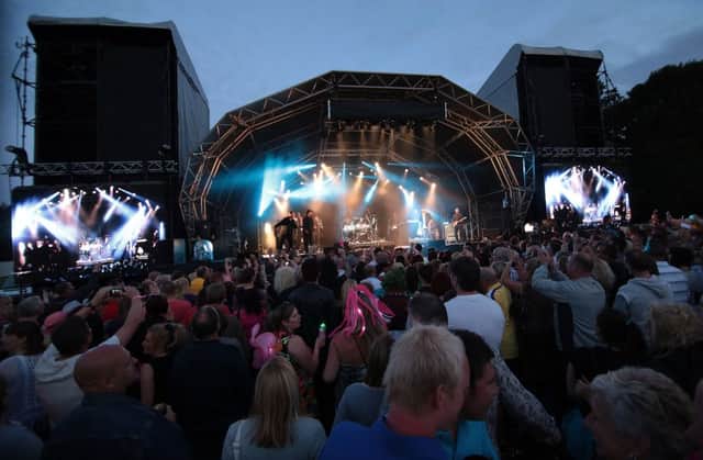 A previous Flashback Festival at Clumber Park