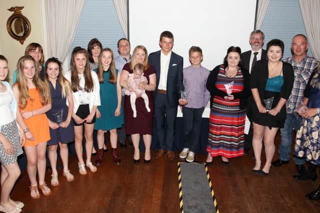 Gainsborough Community Awards 2015 held at Hemswell Court. All the award winners from the night.