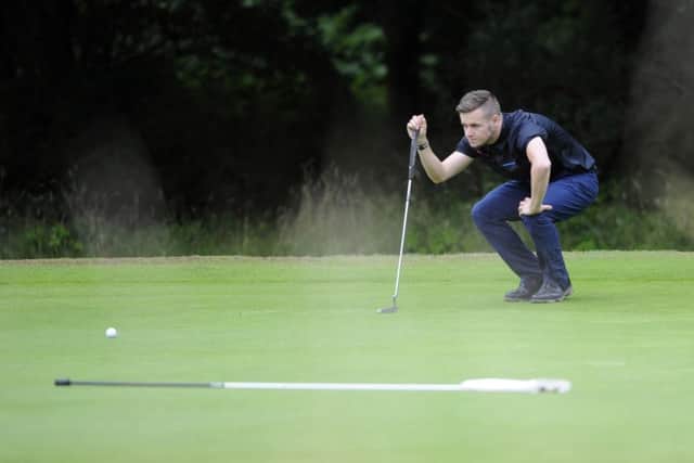 Lee Westwood Junior Championships 2015 at Worksop Golf Club. Callum Barlow - Worksop