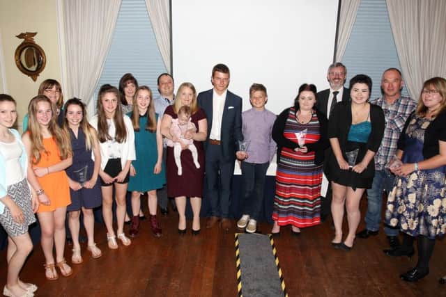 Gainsborough Community Awards 2015 held at Hemswell Court. All the award winners from the night.