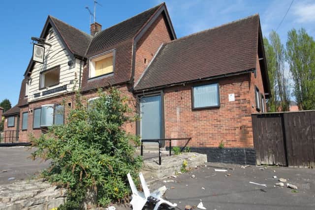 The derelict Horseshoe pub on Kilton Hill in Worksop. Photo: Chris Etchells