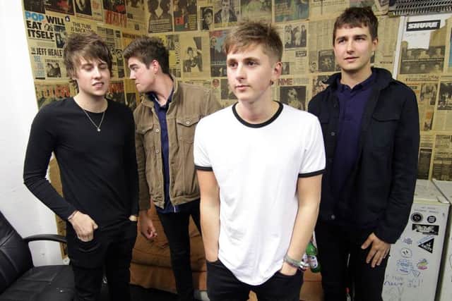 The Sherlocks - standing on the shoulders of giants - Brandon, Andy, Kiaran and Josh. Photo: Glenn Ashley