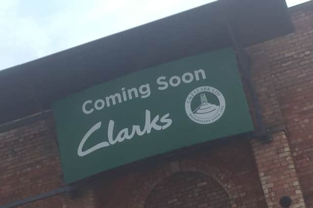 Clarks is opening in Marshall's Yard