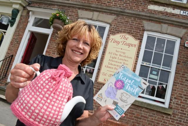 Sue Standeven of the Tiny Teapot in Epworth.