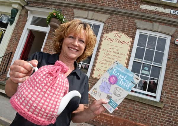 Sue Standeven of the Tiny Teapot in Epworth.