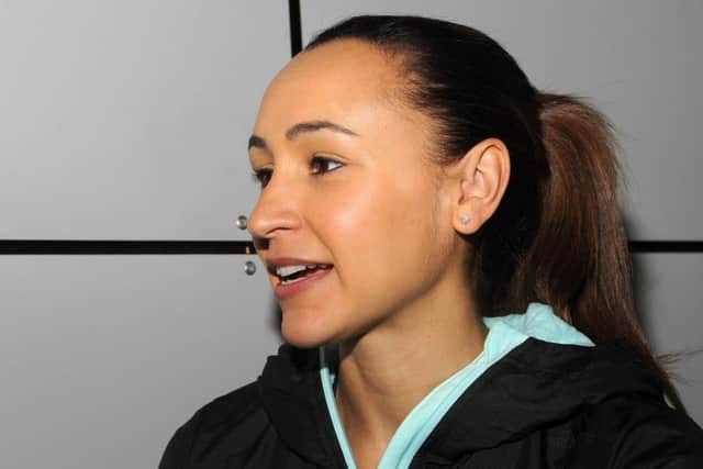 Jessica Ennis-Hill at the English Institute of Sport. Picture: Andrew Roe