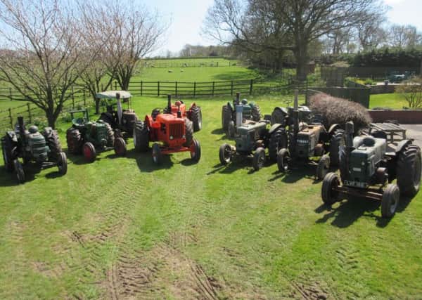 Ian Allerton's collection of Marshall tractors