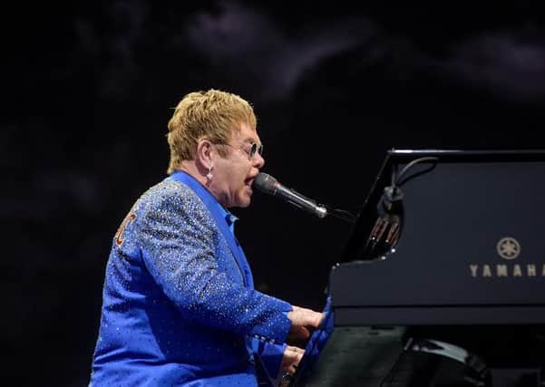 Sir Elton John attracted a big crowd for his gig at Lincolnshire Showground