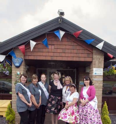 National Care Open Day at Foxby Hill Care Home where staff got dressed up and residents and visitors were entertained and joined by the mayor