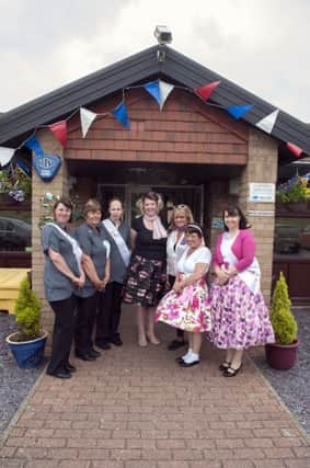 National Care Open Day at Foxby Hill Care Home where staff got dressed up and residents and visitors were entertained and joined by the mayor