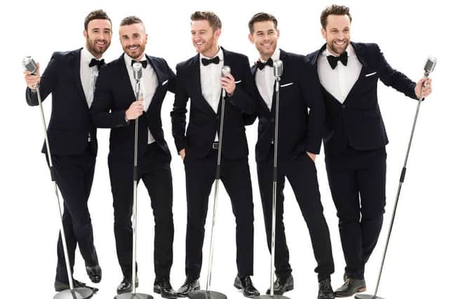 The Overtones are bringing their Christmas show to the Baths Hall in December