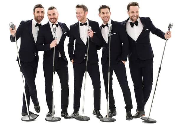 The Overtones are bringing their Christmas show to the Baths Hall in December