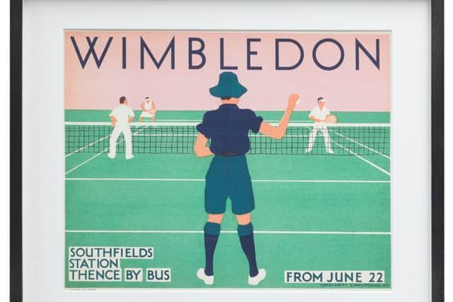Undated Handout Photo of London Transport Museum, Wimbledon Framed Print, 42 x 50cm. 110, available from John Lewis. PA Photo/Handout.