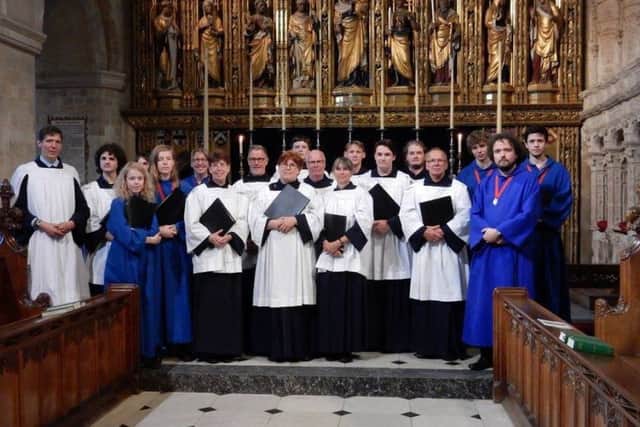 The Trinitati Cathedral Singers from The Netherlands are singing at All Saints in Gainsborough this weekend