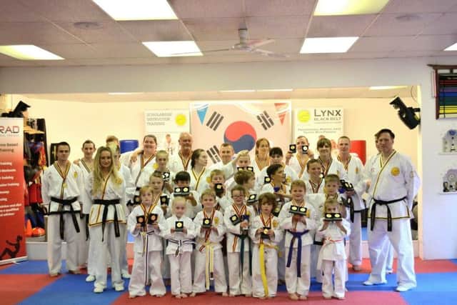 Medal winners at the Lynx Academy's in-house competition