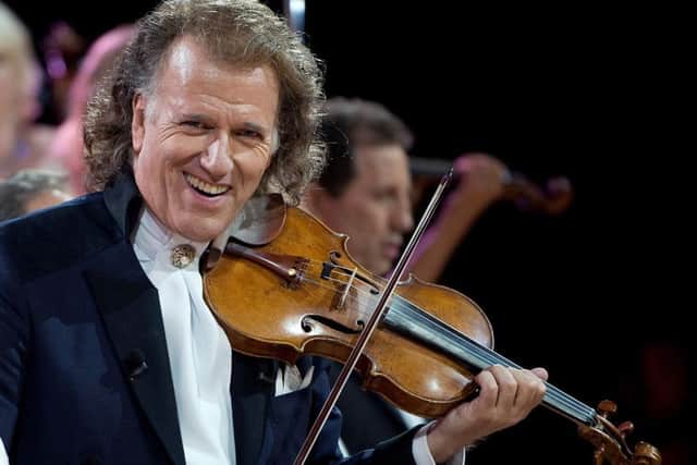 Andre Rieu's annual Maastricht concert is being shown at Trinity Arts Centre in Gainsborough this weekend