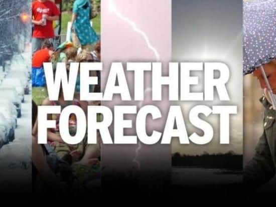 Weather forecast.