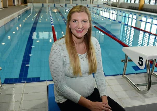 Swim star Rebecca Adlington.