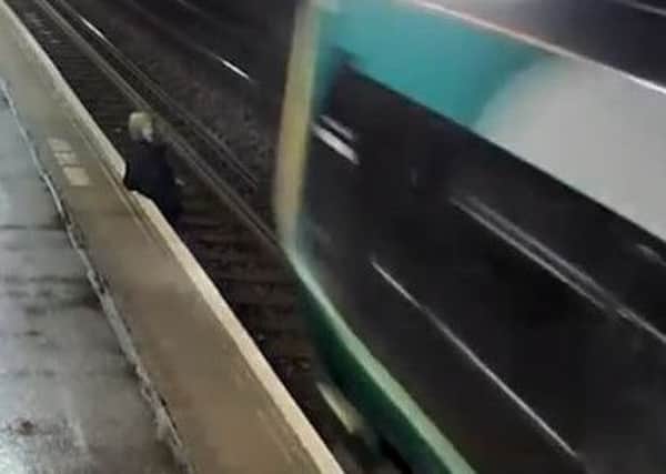 Shocking CCTV footage