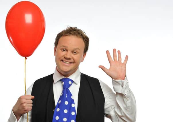 Justin Fletcher brings his new show to Lincolnshire next year.
