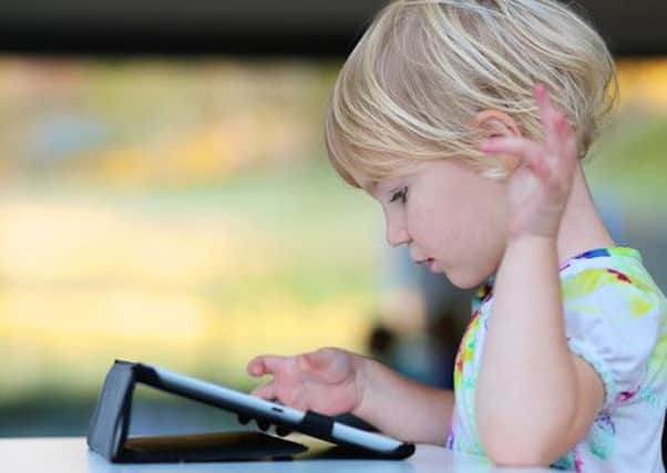 A survey has found that most young kids own Â£300 worth of gadgets