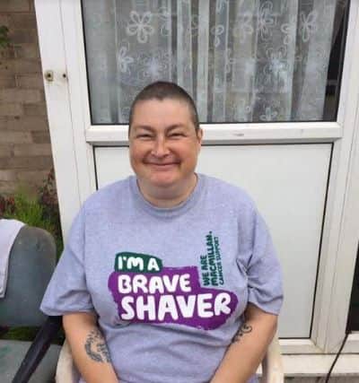 Samantha Fordham has a snazzy new hair do- and raised £810 for charity!