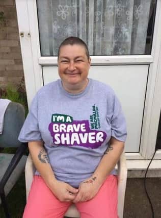 Samantha Fordham has a snazzy new hair do- and raised Â£810 for charity!