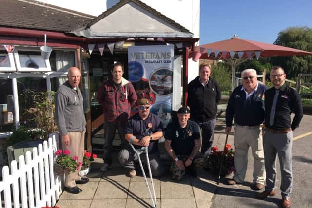 Veterans at the Trent Port in Gainsborough