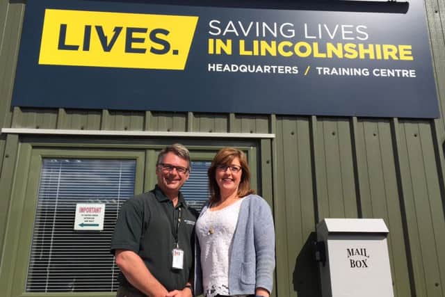 Dr Simon Topham (LIVES Clinical Director) and Nikki Silver (LIVES Chief Executive) reveal the new branding