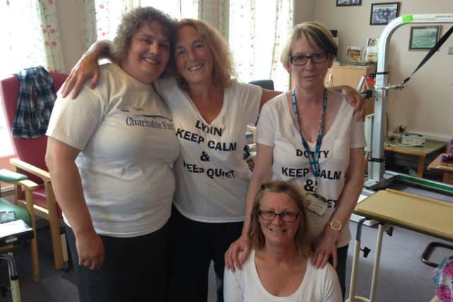 Sam Oldridge, Lynn Short, Dot Andrews and Isobel Bird