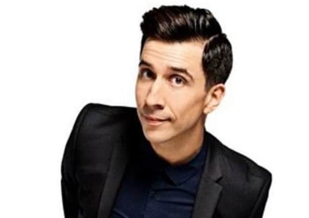 Russell Kane is live at the Plowright this week