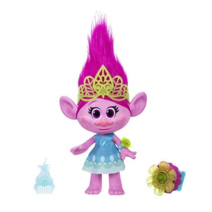 The most popular movie character this Christmas is expected to be Hug Time Poppy Doll from the movie Trolls. All photos - Toys R Us.