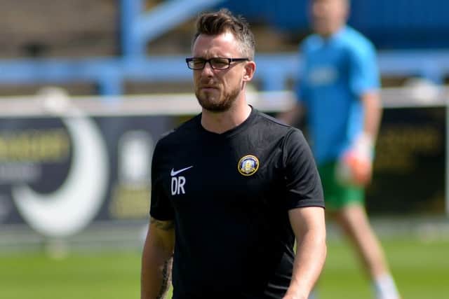 Gainsborough manager Dom Roma