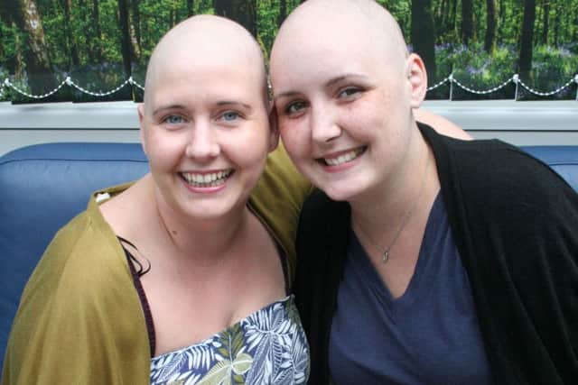 Cancer patients Tania and Lesley