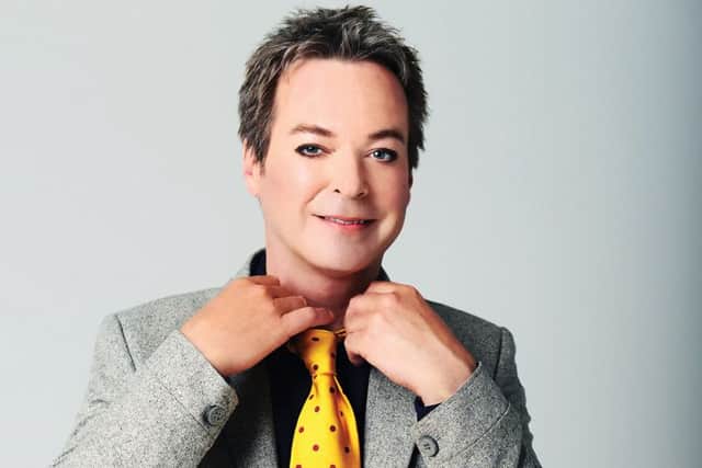 Julian Clary is live at Lincoln Performing Arts Centre this week. Picture: Tony Briggs
