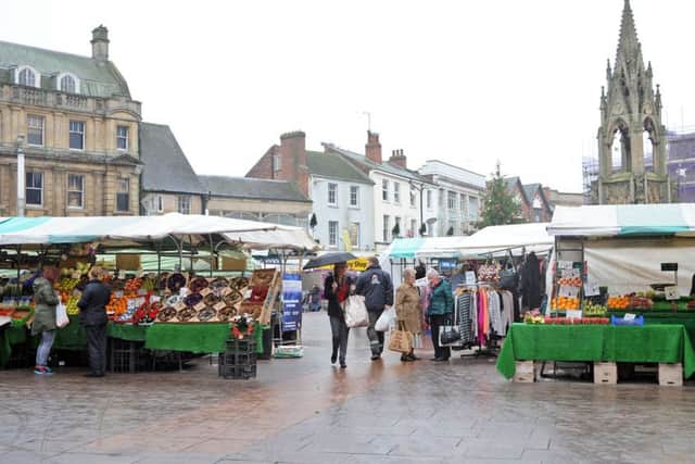 Mansfield Market Place.