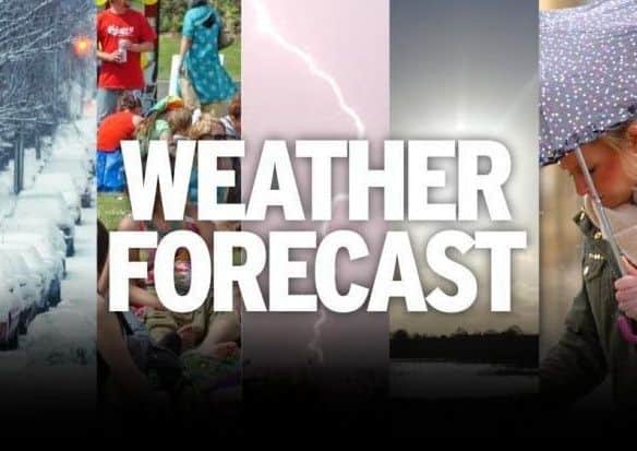 Friday's weather