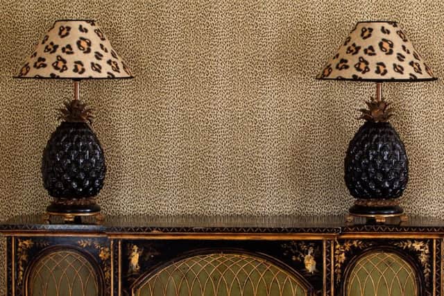The Wild Card wallpaper, available from houseofhackney.com. Picture: PA Photo/Handout.