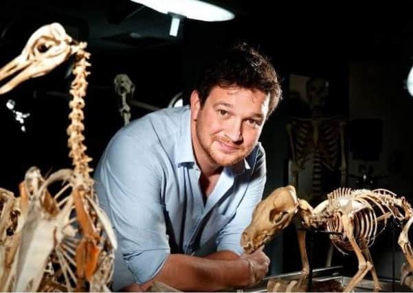 Ben Garrod is presenting So You Think You Know About Dinosaurs? in Lincoln next year