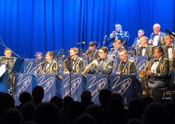 The RAF Swing Wing Band are live in concert playing big band classics at Lincoln Drill Halls
